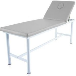 Massage Table with Face Plug White