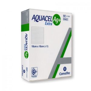 CONVATEC Aquacel AG+ EXTRA 10x10cm